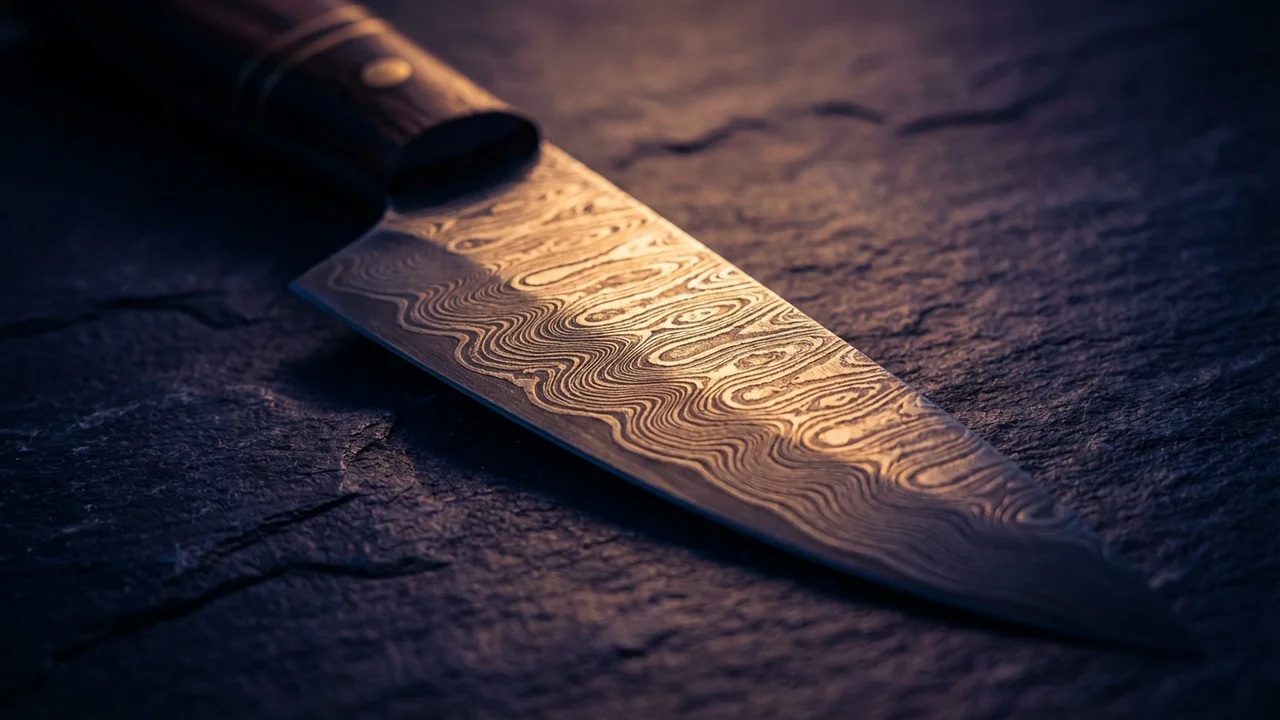 Damascus Knives - 1