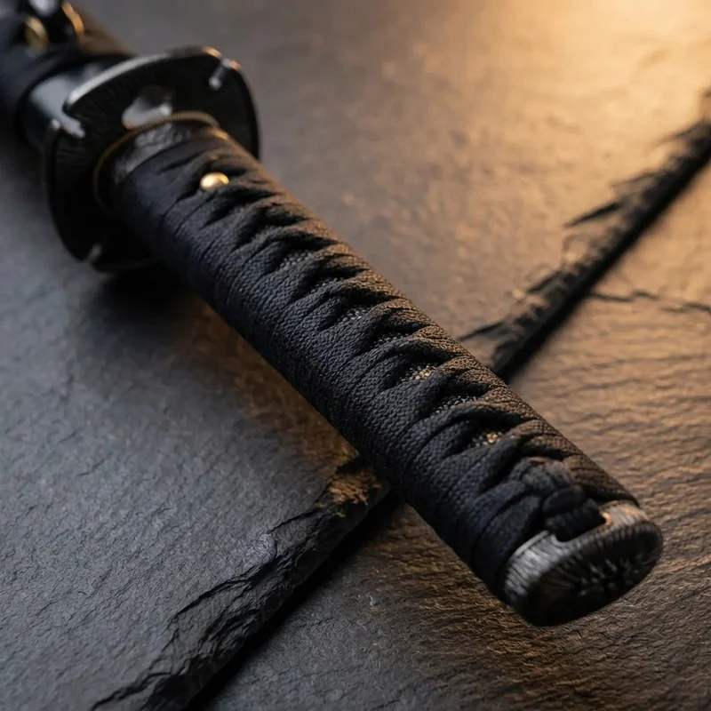 Handmade — Zangetsu Bleach Replica Sword 1095 Carbon Steel Wrapped Handle - 3