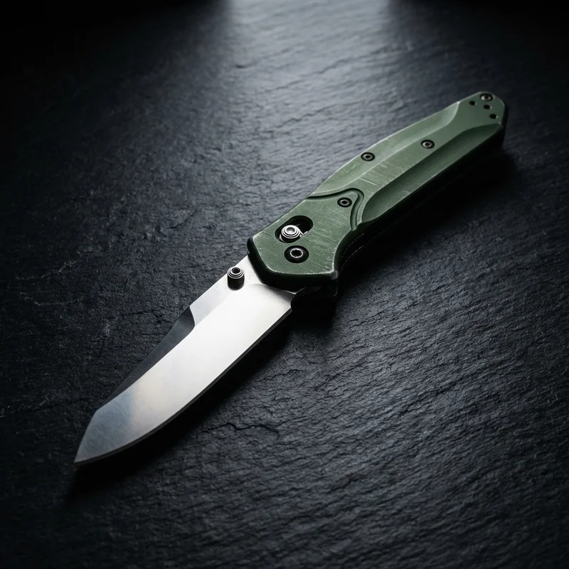 Benchmade 9400 — Osborne Auto S30V Automatic Knife Aluminum Handle - 1