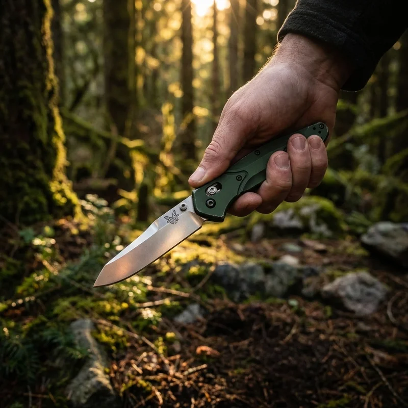 Benchmade 9400 — Osborne Auto S30V Automatic Knife Aluminum Handle - 5