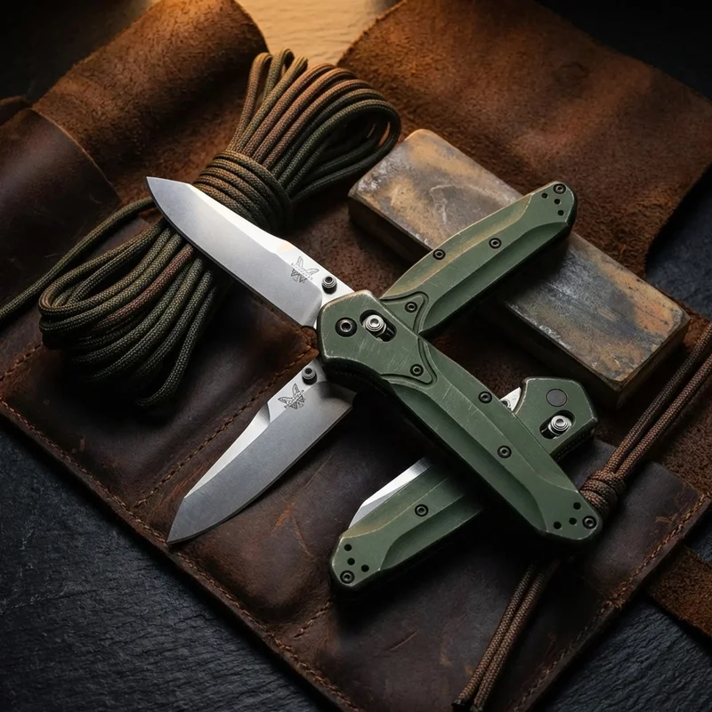 Benchmade 9400 — Osborne Auto S30V Automatic Knife Aluminum Handle - 6