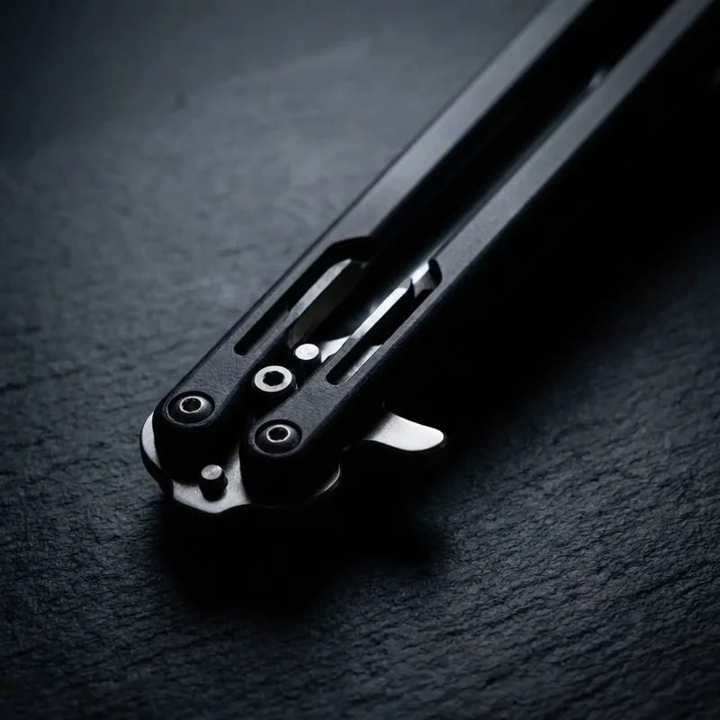 Squid Industries Krake Raken V3 — Inked Balisong Trainer - 4
