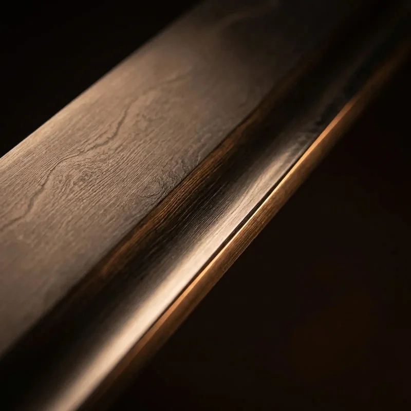 Citadel — Hand-Forged Battle Ready Katana Tamahagane Steel Buffalo Horn Fittings - 2