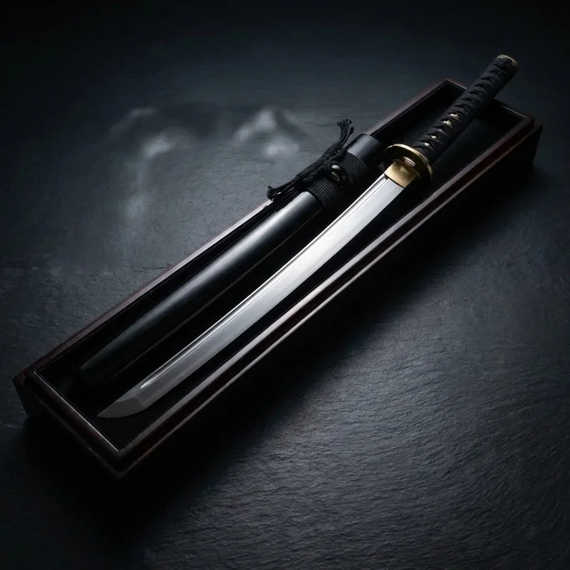 Musashi — Battle Ready Katana 1095 Carbon Steel Ray Skin Tsuka - 4