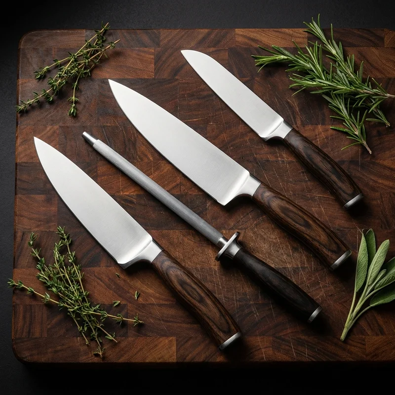 Wüsthof Classic Ikon — High-Carbon Stainless Chef Knife 20cm Ebony Handle - 6