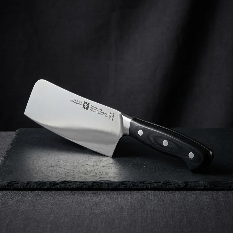 Zwilling Pro — Ice-Hardened Butcher Cleaver 16cm Ergonomic Handle - 1