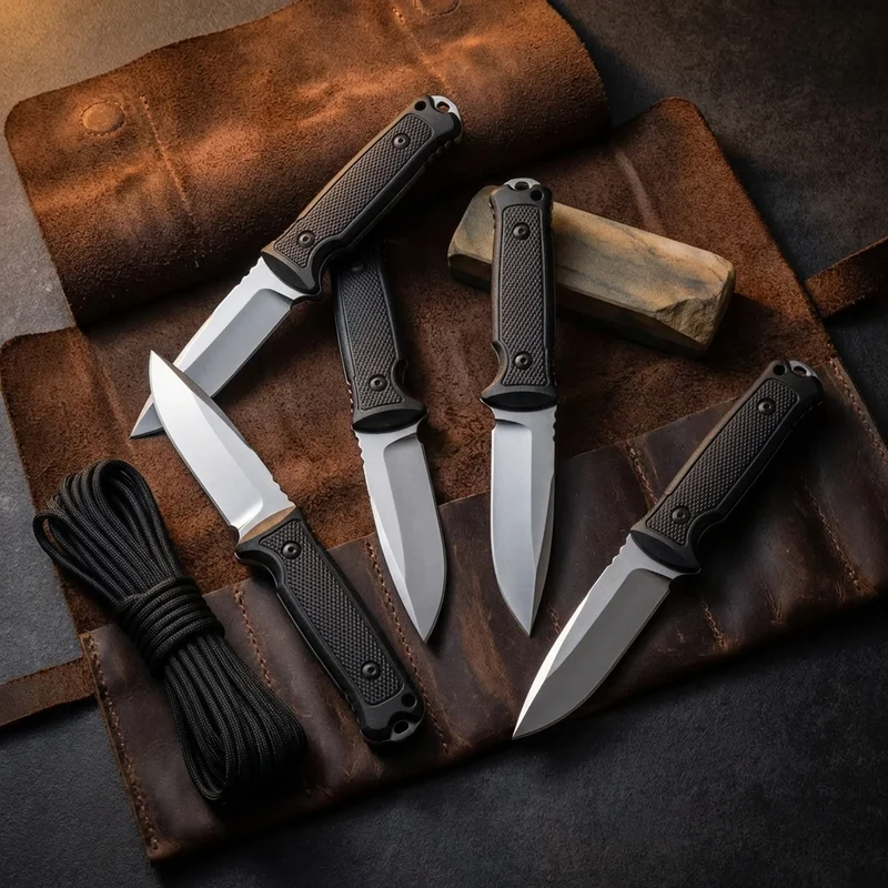 Benchmade Nimravus — 154CM Stainless Combat Knife 6061-T6 Aluminum Handle - 6