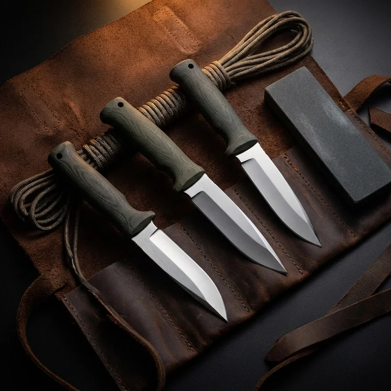 SOG SEAL Pup Elite — AUS-8 Stainless Combat Knife GRN Nylon Handle - 6