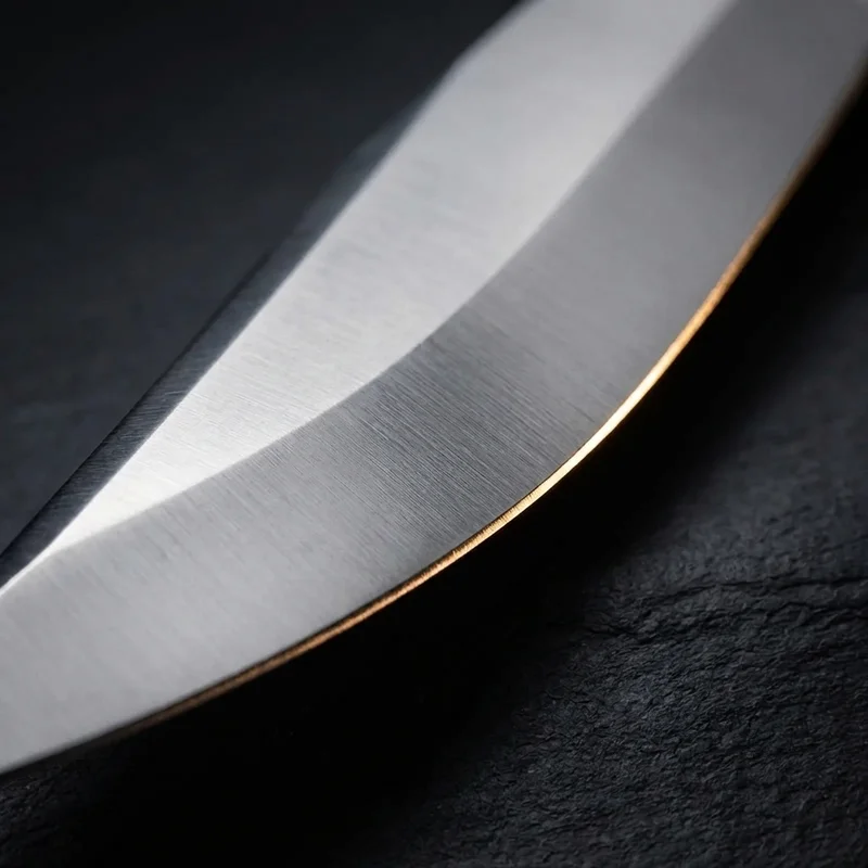 Muela — Bowie Dagger 440C Stainless Steel Coral Wood Handle - 2