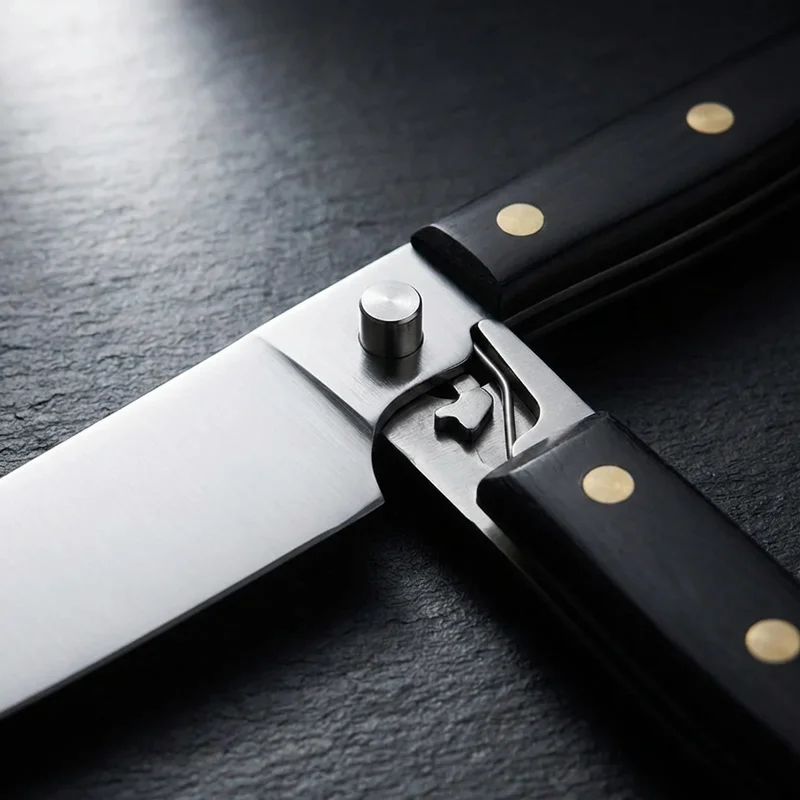 Déglon Dumas — Sole Fish Knife Stainless Steel 17cm Riveted POM Handle - 4