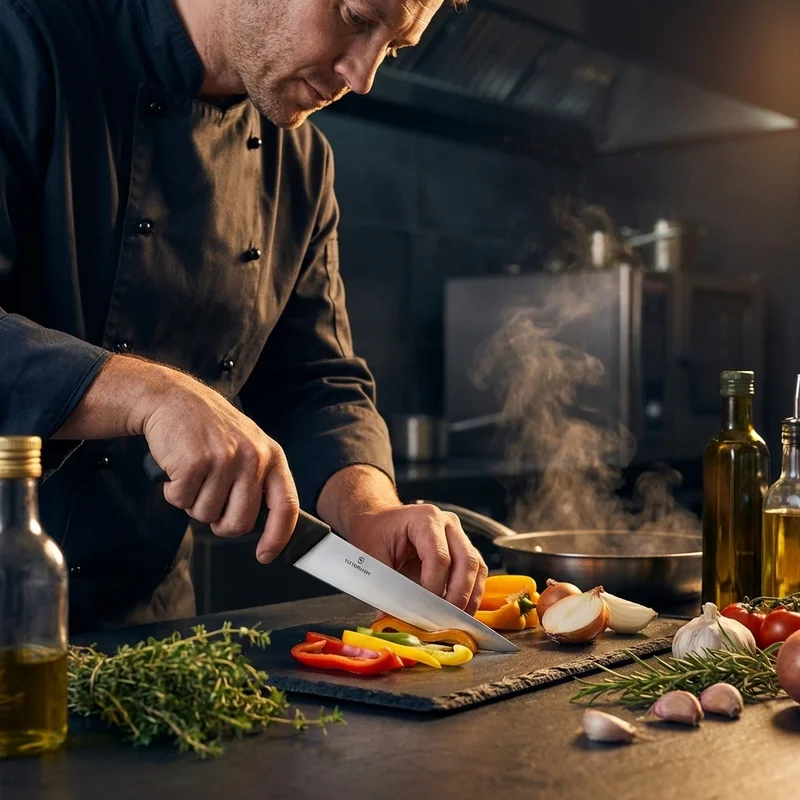 Victorinox Swiss Classic — Flexible Fish Fillet Knife 20cm Fibrox Pro Handle - 5