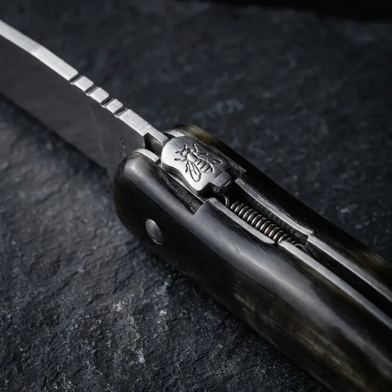 Fontenille Pataud — Laguiole French Knife T12 Steel Buffalo Horn Handle - 4