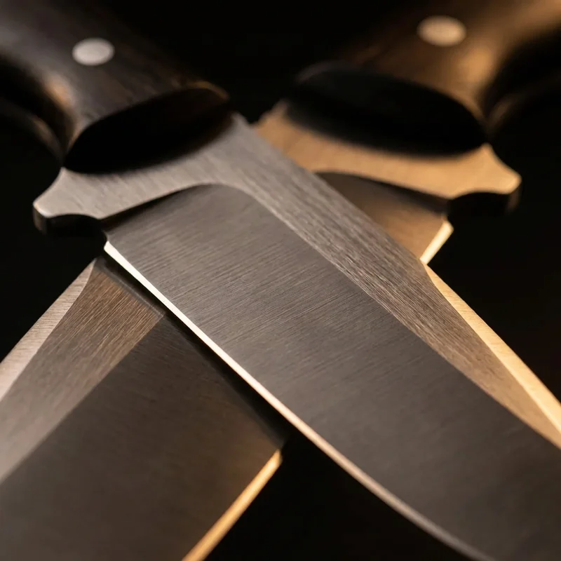 Böker Arbolito El Gigante — N695 Steel Hunting Knife Guayacán Ebony Handle - 2