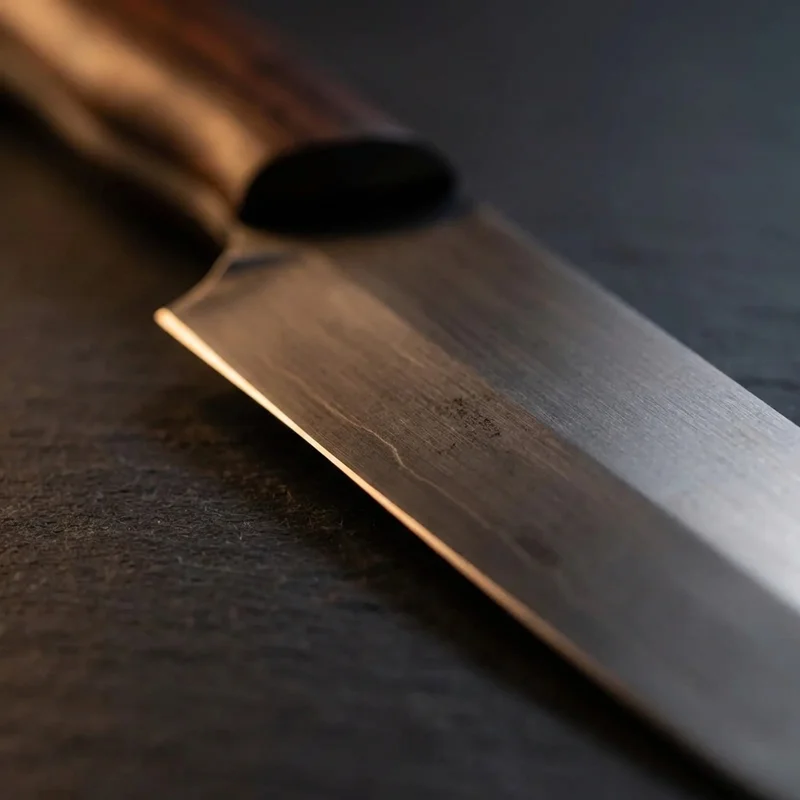 Citadel Tanto — Hand-Forged Carbon Steel Japanese Fixed Blade Rosewood Handle - 2