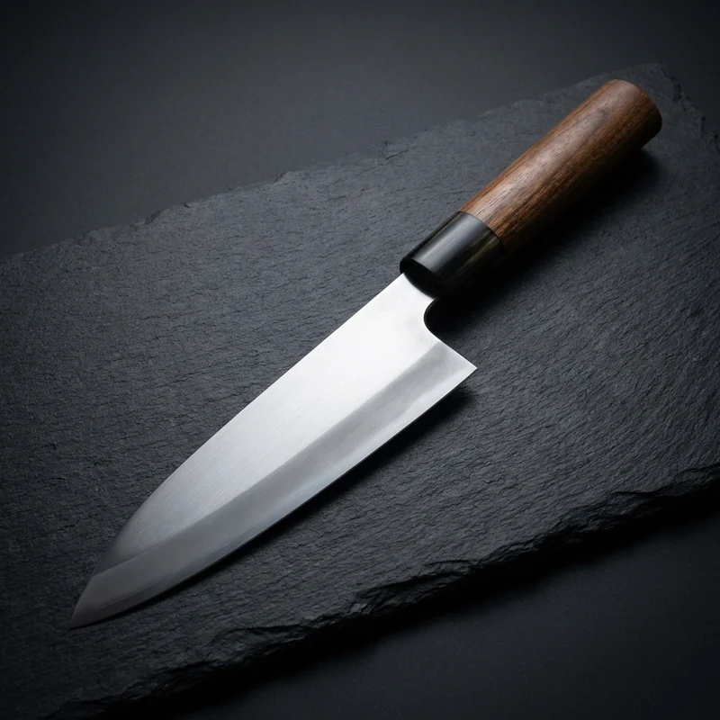 Yoshihiro — Blue Steel #2 Deba Japanese Kitchen Knife 16.5cm Magnolia Handle - 1