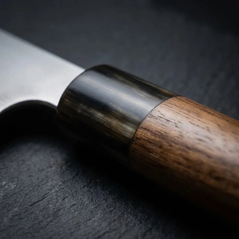 Yoshihiro — Blue Steel #2 Deba Japanese Kitchen Knife 16.5cm Magnolia Handle - 3