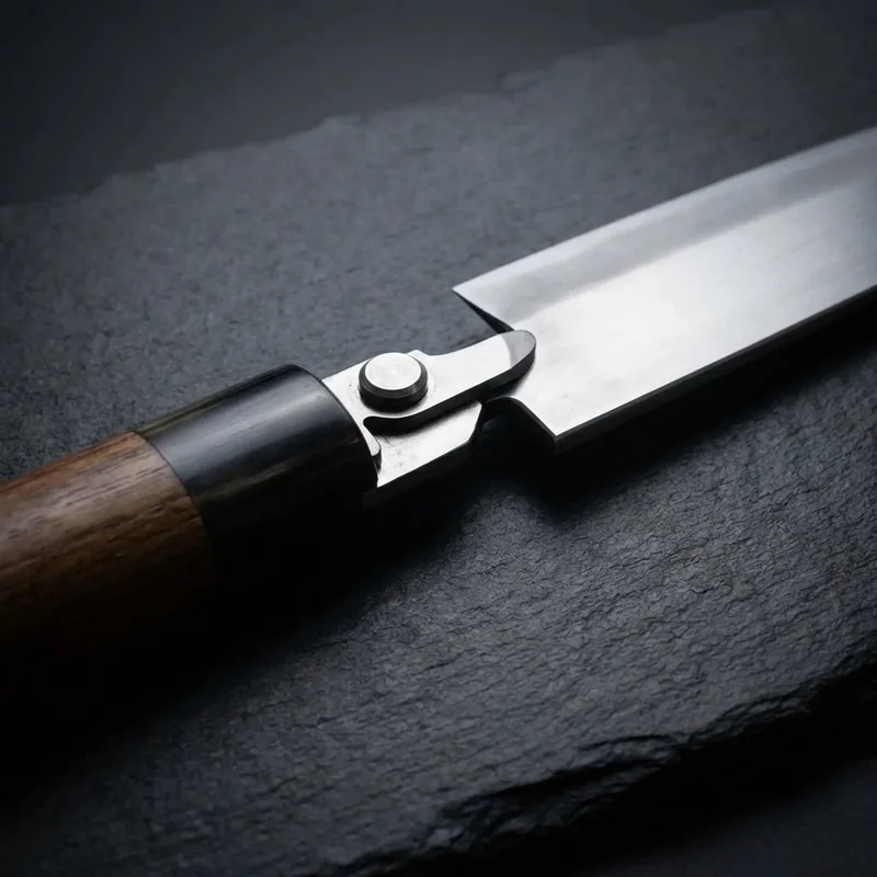 Yoshihiro — Blue Steel #2 Deba Japanese Kitchen Knife 16.5cm Magnolia Handle - 4