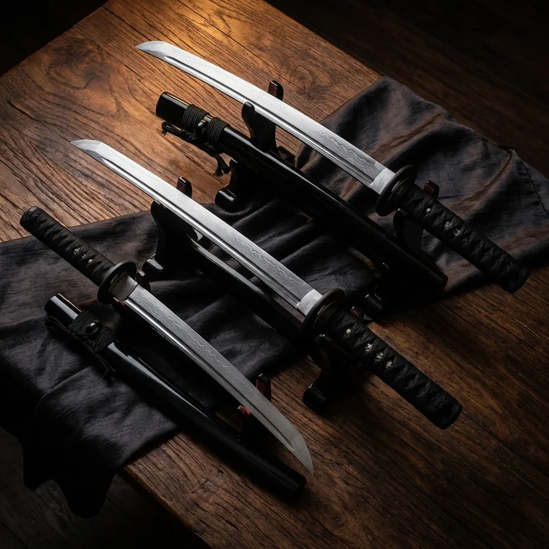 Munetoshi — Shinken Japanese Katana Tamahagane Steel Silk Ito Tsuka - 6