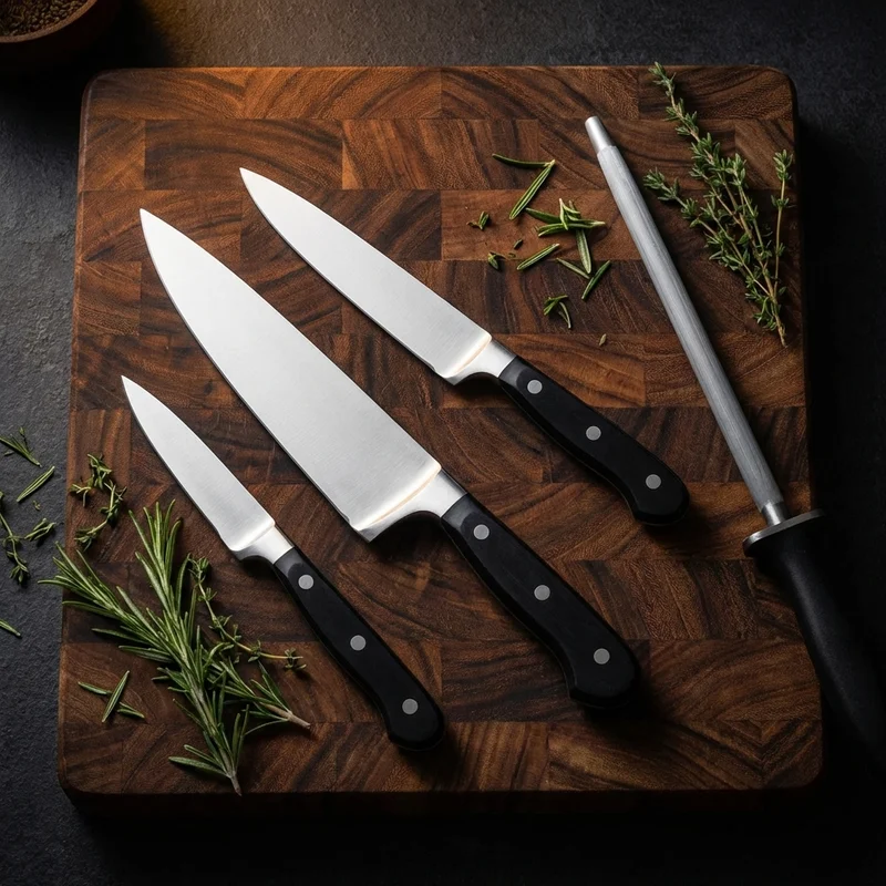 Wüsthof Gourmet — Precision Stainless Kitchen Knife 18cm Triple-Riveted Handle - 6