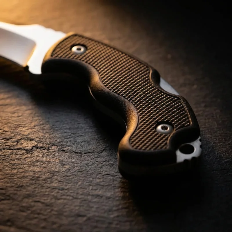 Cold Steel — Tiger Karambit Fixed Blade AUS-8A Steel Kray-Ex Handle - 3