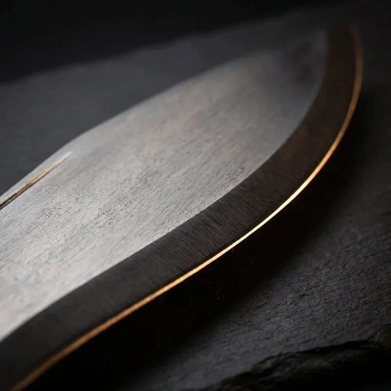 Himalayan Imports — Ang Khola Kukri Hand-Forged Carbon Steel Rosewood Handle - 2