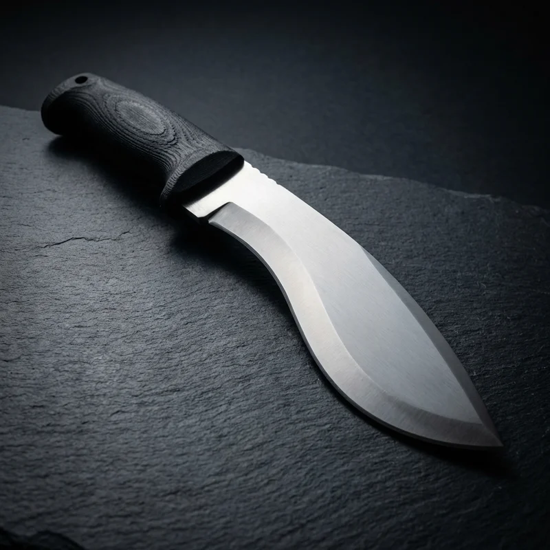 Ka-Bar — Heavy-Duty Kukri Machete 1085 Carbon Steel Kraton Handle - 1