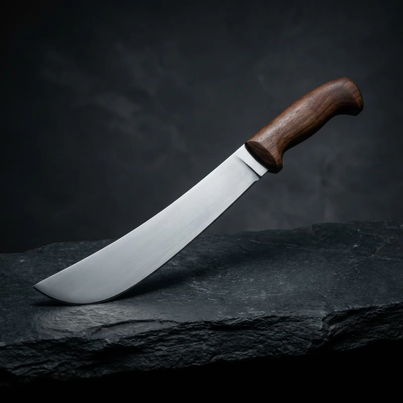 Condor Tool & Knife — Golok Machete 1075 Carbon Steel Walnut Handle - 1