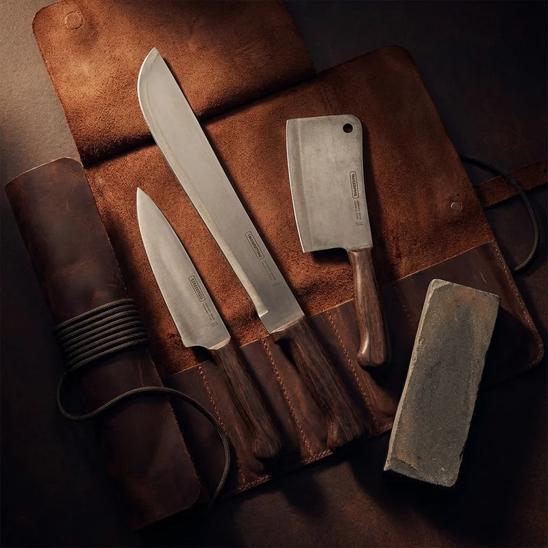 Tramontina — 18-Inch Latin Machete Carbon Steel Wood Handle - 6