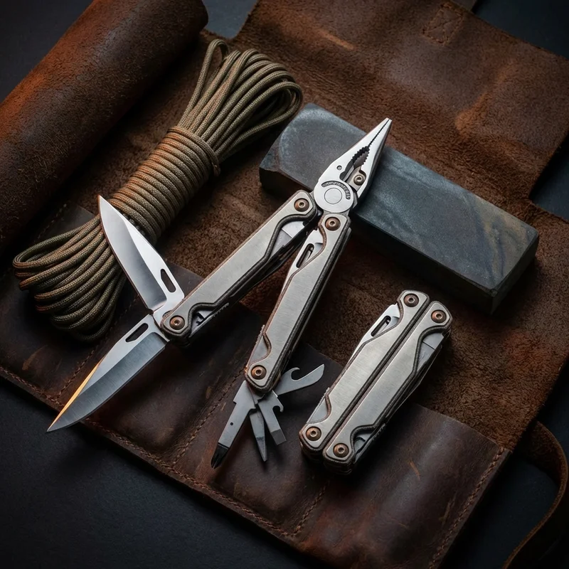 Leatherman Charge+ TTi — Titanium Multi-Tool S30V Premium Steel Blade - 6