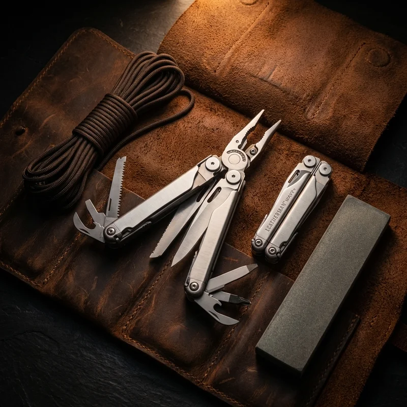 Leatherman Wave+ — 18-Function Stainless Steel Multi-Tool Nylon Sheath - 6