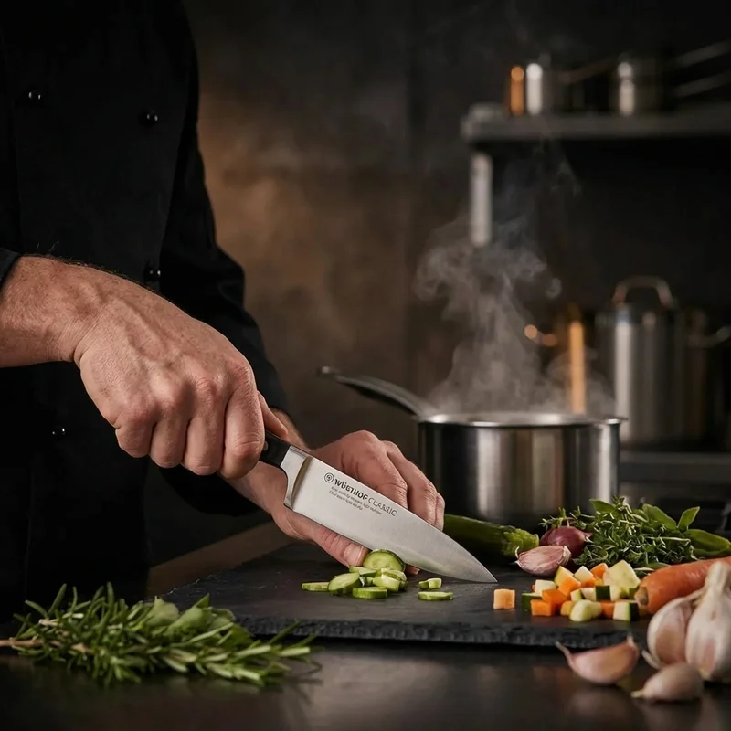 Wüsthof Classic — Paring Knife High-Carbon Stainless 9cm Ebony Handle - 5