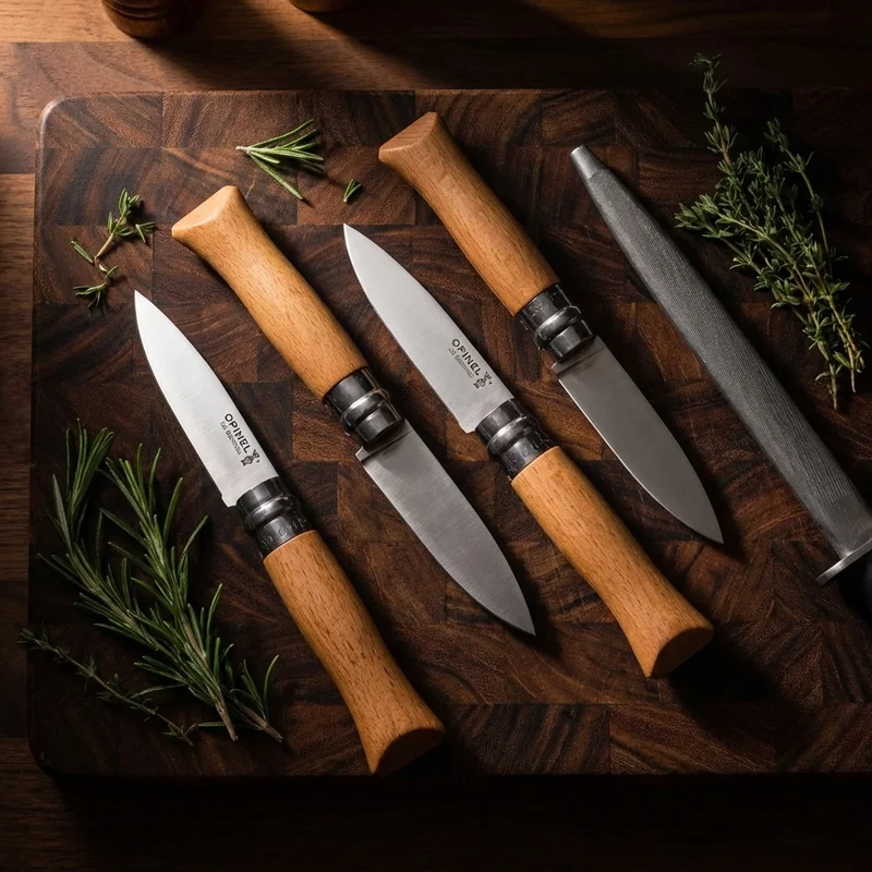 Opinel Les Essentiels — N°112 Paring Knife Stainless Steel Primavera Handle - 6