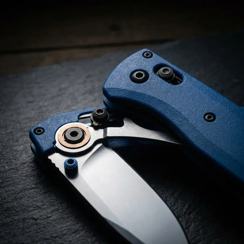 Benchmade 535 — Bugout CPM-S30V Pocket Knife Grivory Handle - 4