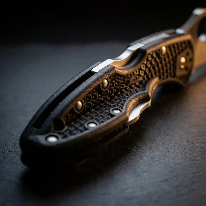 Spyderco Delica 4 — VG-10 Folding Pocket Knife FRN Lightweight Handle - 3