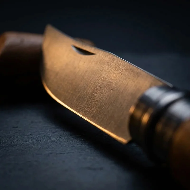 Opinel N°10 — Folding Pruning Knife Carbon Steel Beech Handle - 2