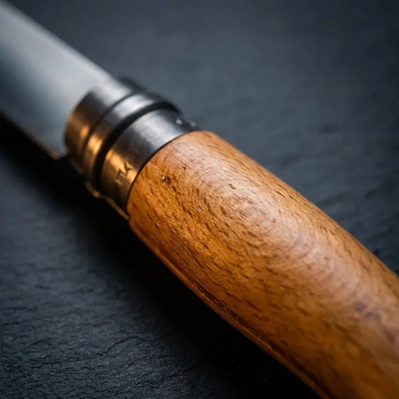 Opinel N°10 — Folding Pruning Knife Carbon Steel Beech Handle - 3