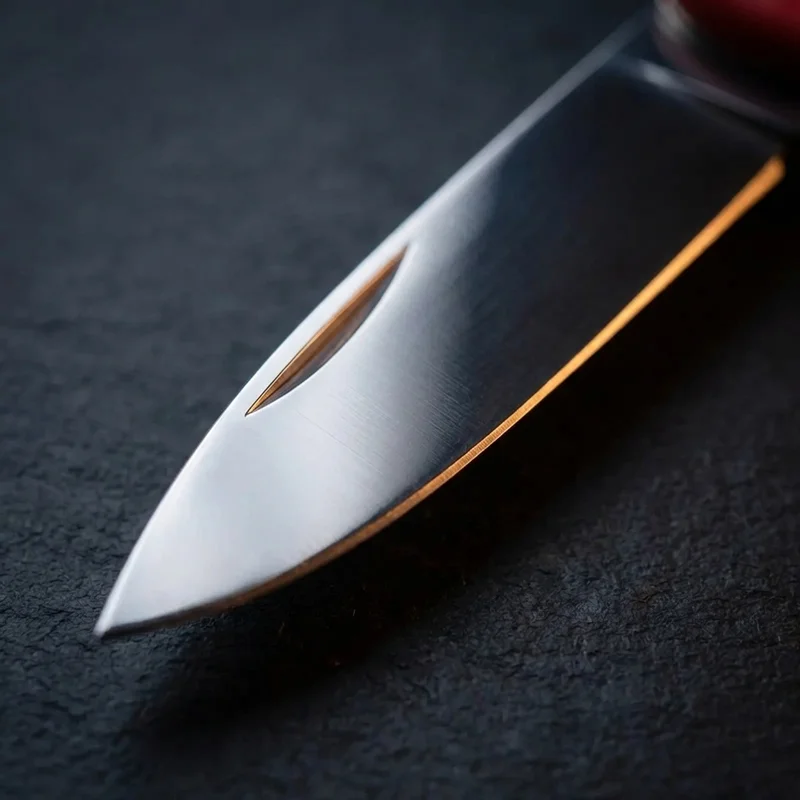 Swiza D03 — Swiss Pocket Knife 11-Function Red Soft-Touch Handle - 2