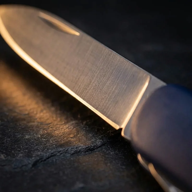 Swiza D06 — Swiss Pocket Knife 12-Function Blue Soft-Touch Handle - 2