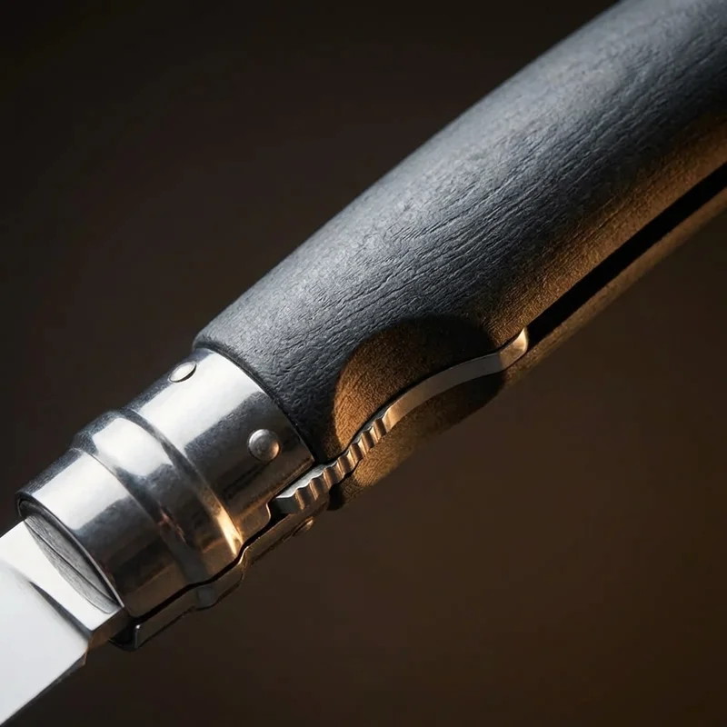 Opinel Bon Appetit — Table Knife Stainless Steel Anthracite Polymer Handle - 3