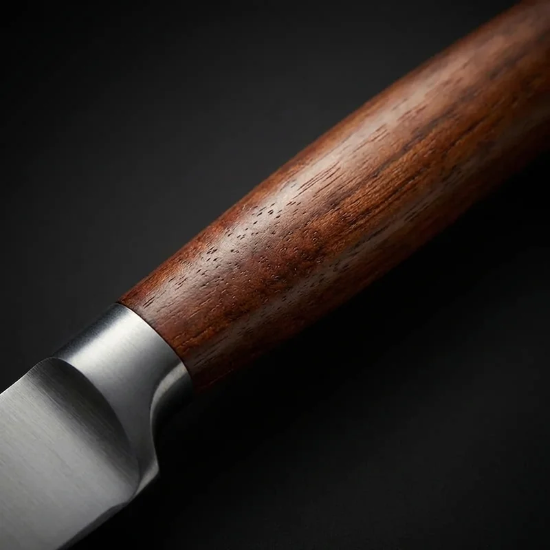 Robert Herder — Buckels Table Knife Carbon Steel Cherry Wood Handle - 3