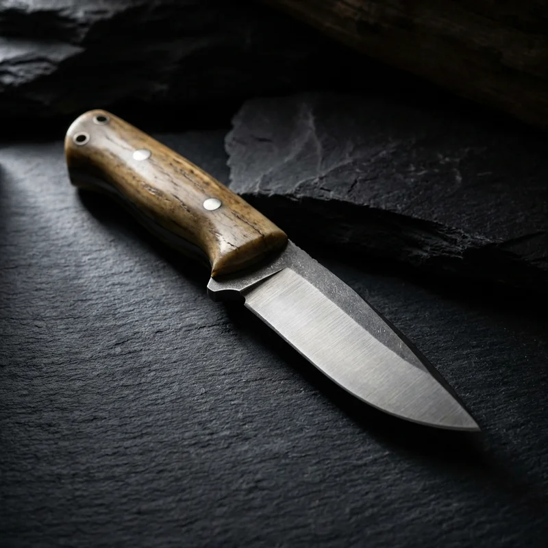 Bark River — Norse Viking Knife CPM-3V Steel Antique Bone Handle - 1